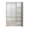 ארון 3 דלתות ושתי מגירות חיצוניות - דגם דן 607-55-1