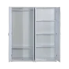 ארון 4 דלתות מדפים ותליה - דגם תמר 709-51-3