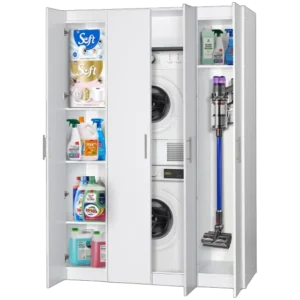 ארון למכונת כביסה ומייבש - דגם נדב