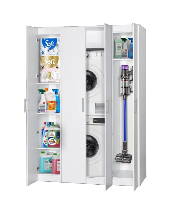 ארון למכונת כביסה ומייבש - דגם נדב 414-51-2
